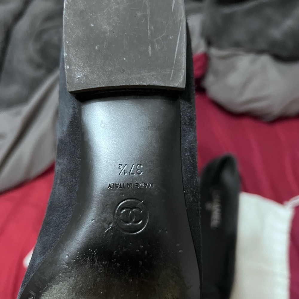 Chanel flat shoes in good condition 37 1/2 - Picture 5 of 5